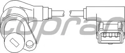 Датчик частоты вращения, управление двигателем TOPRAN купить