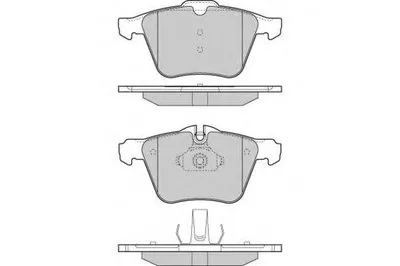 Комплект тормозных колодок, дисковый тормоз E.T.F. купить
