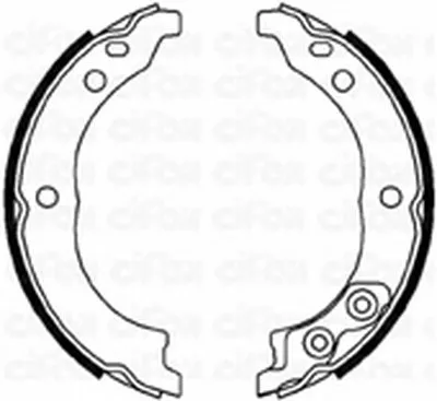 Комплект тормозных колодок, стояночная тормозная система CIFAM купить