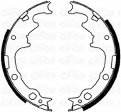 Комплект тормозных колодок CIFAM купить