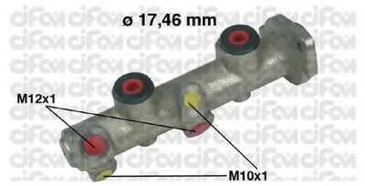 целиндер ручного тормоза
