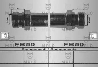 Тормозной шланг MALÒ купить