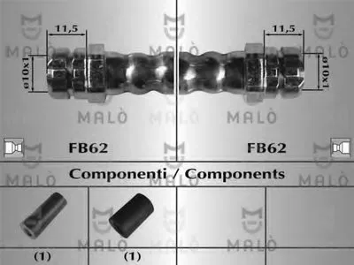 Тормозной шланг MALÒ купить