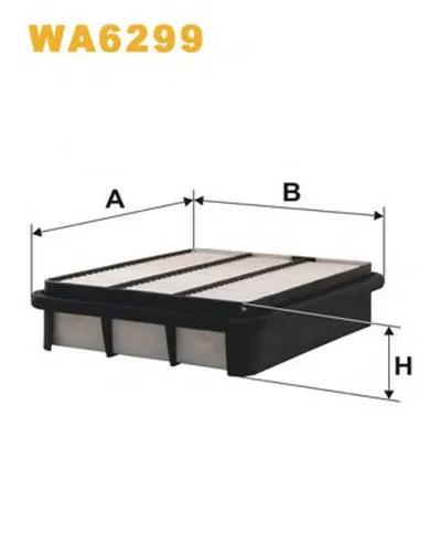 Воздушный фильтр WIX FILTERS купить