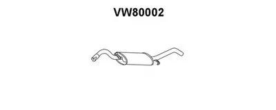 Глушитель выхлопных газов конечный VENEPORTE купить