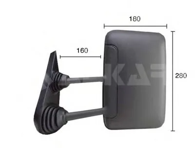 Наружное зеркало ALKAR купить