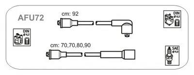 Комплект проводов зажигания JANMOR купить