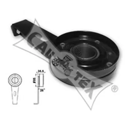 Натяжной ролик, поликлиновой  ремень CAUTEX купить