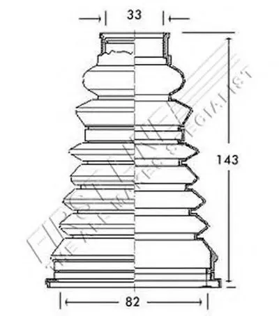 Пыльник, приводной вал FIRST LINE купить