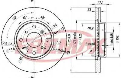 Тормозной диск Premium Carbon + FREMAX купить