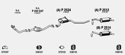 Система выпуска ОГ FENNO купить