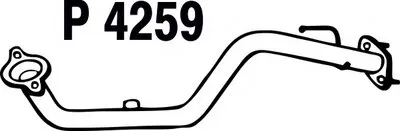 Труба выхлопного газа FENNO купить