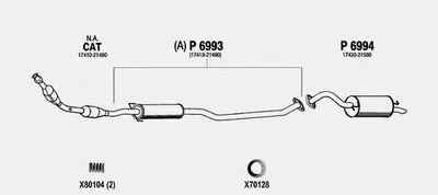 Система выпуска ОГ FENNO купить