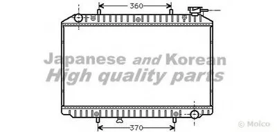 Радиатор, охлаждение двигателя ASHUKI купить