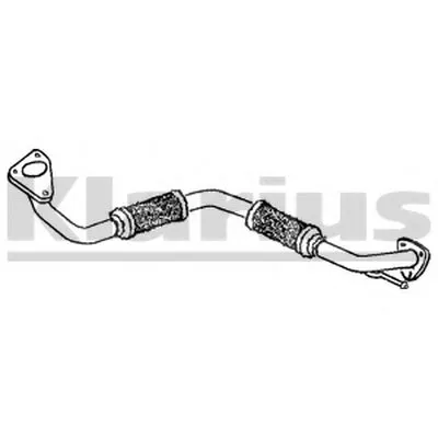 Труба выхлопного газа KLARIUS купить