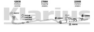Система выпуска ОГ KLARIUS купить