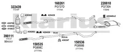 Система выпуска ОГ KLARIUS купить