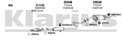 Система выпуска ОГ KLARIUS купить