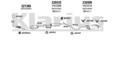 Система выпуска ОГ KLARIUS купить