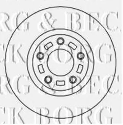 Тормозной диск BORG & BECK купить