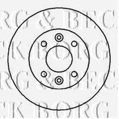 Тормозной диск BORG & BECK купить