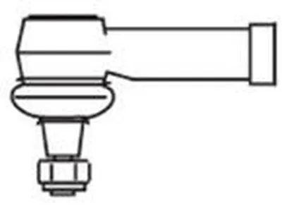 Наконечник поперечной рулевой тяги FRAP купить