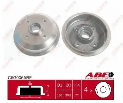 Тормозной барабан ABE купить