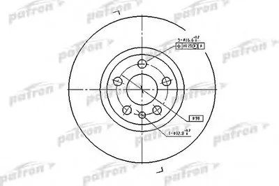 Тормозной диск PATRON купить