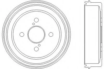 Тормозной барабан HELLA PAGID купить