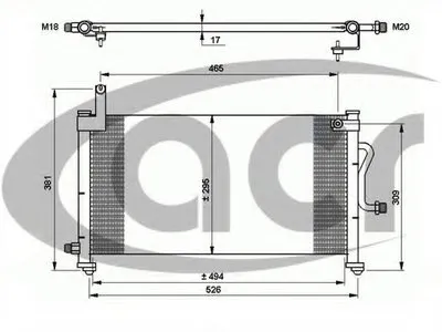 Конденсатор, кондиционер ACR купить