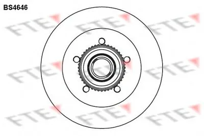 Тормозной диск FTE купить