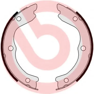 Комплект тормозных колодок, стояночная тормозная система BREMBO купить