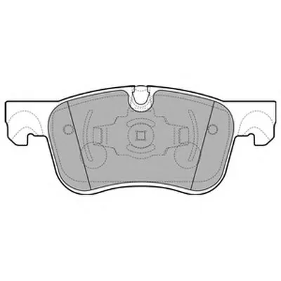 Комплект тормозных колодок, дисковый тормоз DELPHI купить