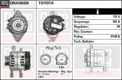 Генератор Remanufactured REMY (Light Duty) DELCO REMY купить