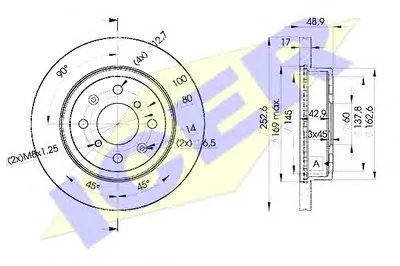 Тормозной диск ICER купить
