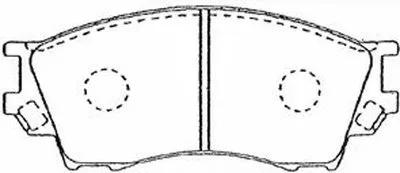 Комплект тормозных колодок, дисковый тормоз AISIN купить