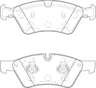 Комплект тормозных колодок, дисковый тормоз DURON купить