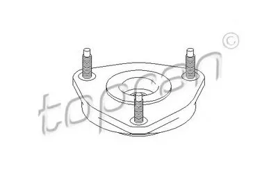 Опора стойки амортизатора TOPRAN купить