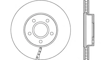 Тормозной диск RADIANCE OPEN PARTS купить