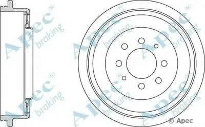 Тормозной барабан APEC braking купить
