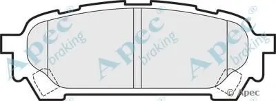 Комплект тормозных колодок, дисковый тормоз APEC braking купить