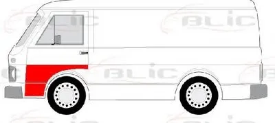 Дверь, кузов BLIC купить