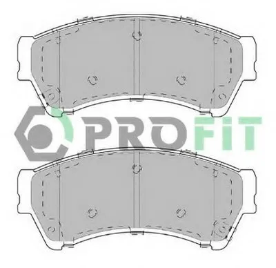 Комплект тормозных колодок, дисковый тормоз PROFIT купить