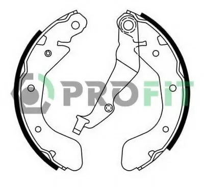 Комплект тормозных колодок PROFIT купить