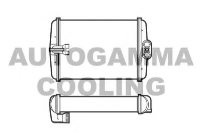 Теплообменник, отопление салона AUTOGAMMA купить