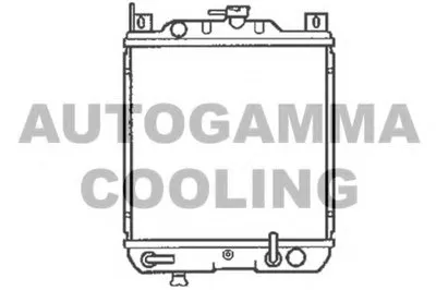 Радиатор, охлаждение двигателя AUTOGAMMA купить