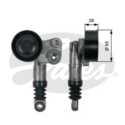 Натяжной ролик, поликлиновой  ремень DriveAlign® GATES купить