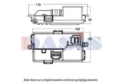 Регулятор, вентилятор салона AKS DASIS купить