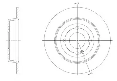 Тормозной диск REMSA купить
