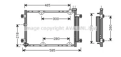 Конденсатор, кондиционер AVA QUALITY COOLING купить